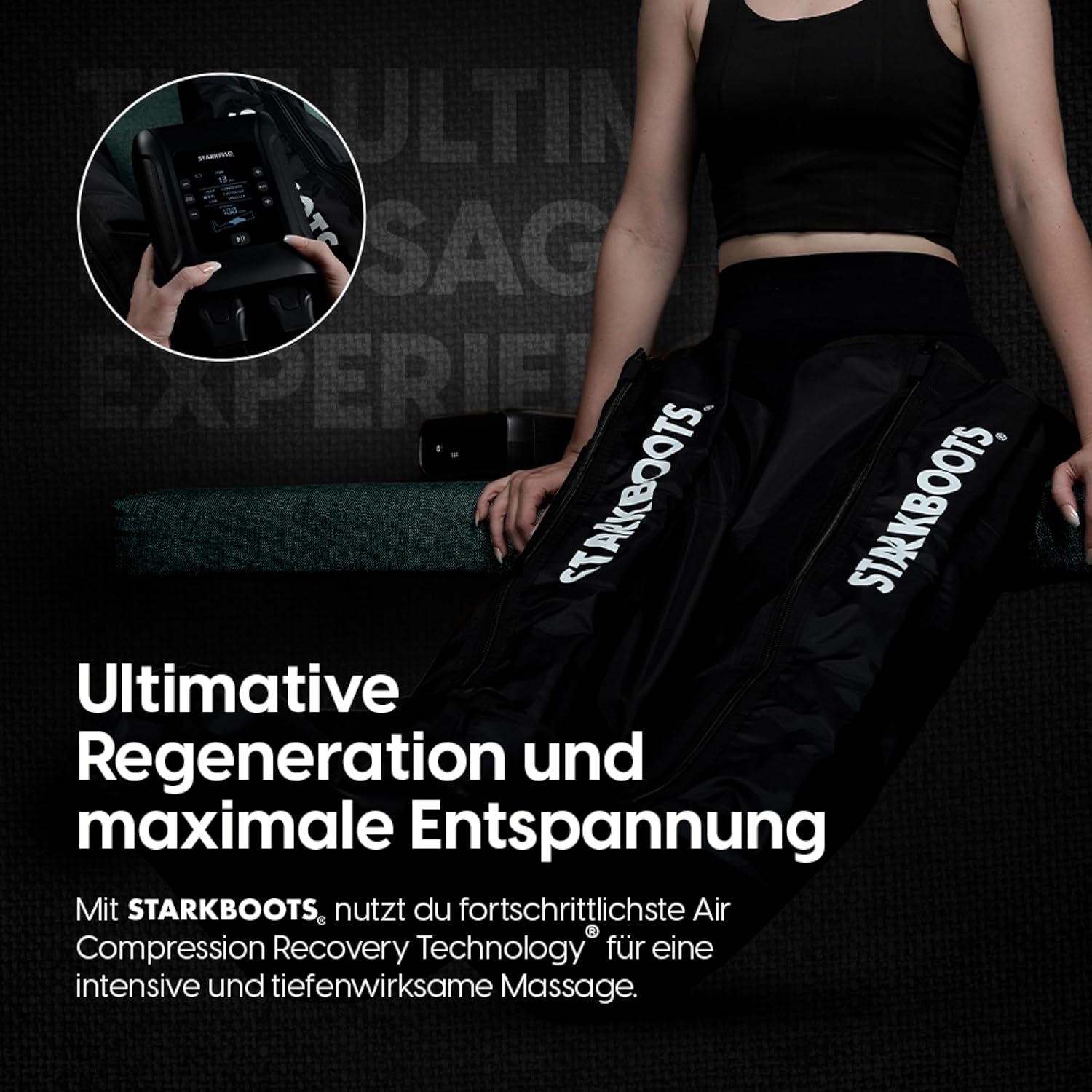 Lymphdrainage und Regeneration: Wie STARKBOOTS Recovery Boots Ihre Beine entlasten