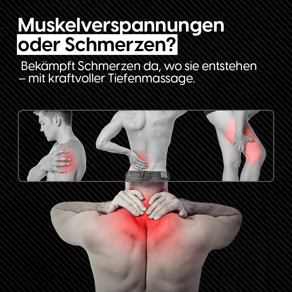 STARKGUN® DELUXE – Leistungsstarke Massagepistole für Tiefengewebe