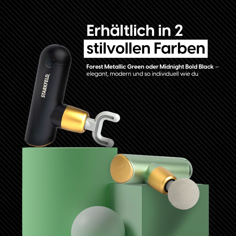STARKGUN® DELUXE – Leistungsstarke Massagepistole für Tiefengewebe