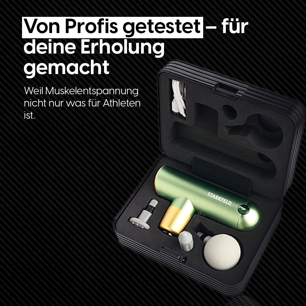 STARKGUN® DELUXE – Leistungsstarke Massagepistole für Tiefengewebe