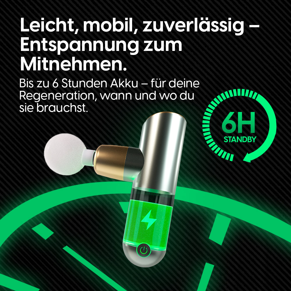 STARKGUN® DELUXE – Leistungsstarke Massagepistole für Tiefengewebe