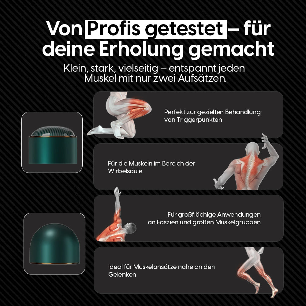 STARKGUN® MINI - Kompakte Massagepistole für Tiefengewebe