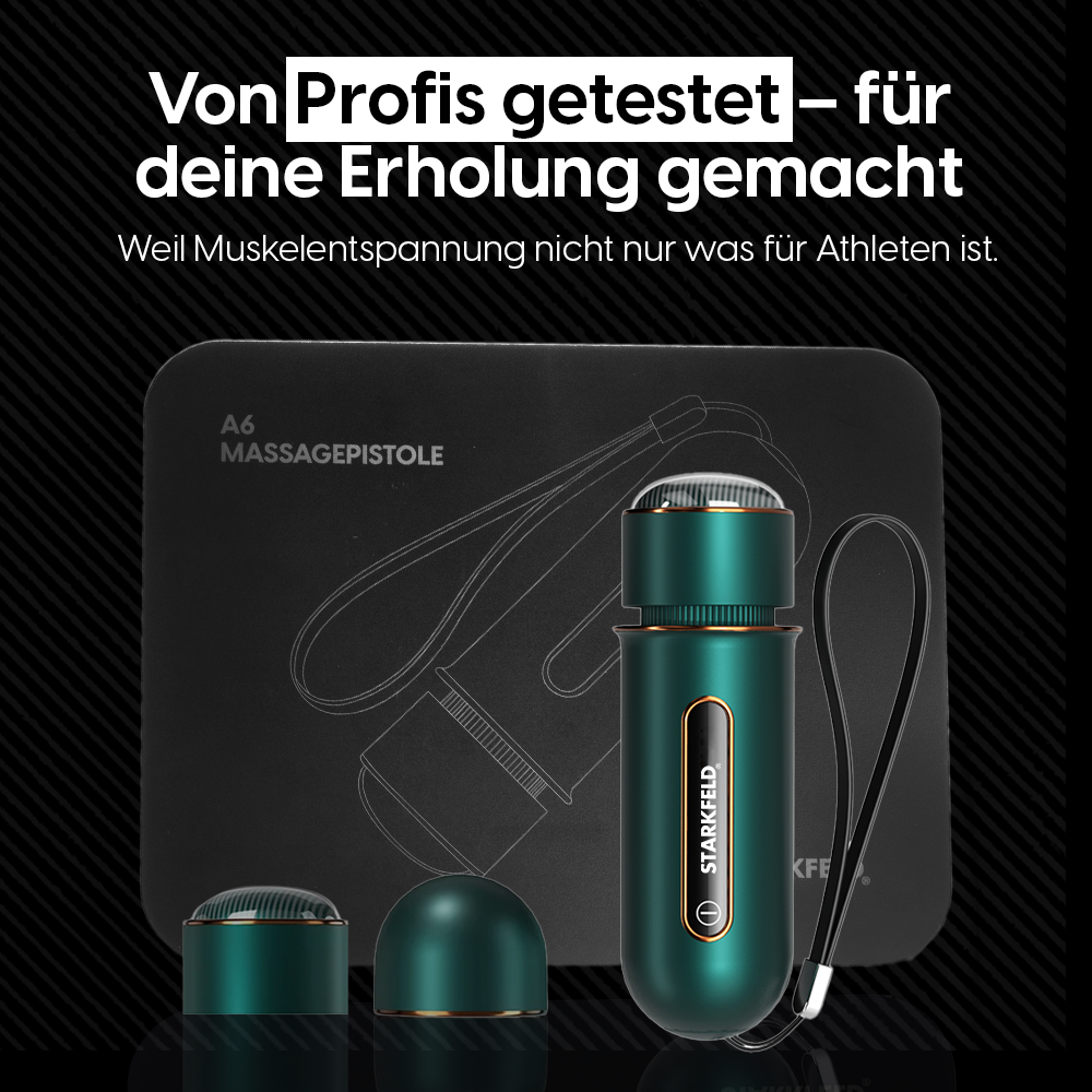 STARKGUN® MINI - Kompakte Massagepistole für Tiefengewebe