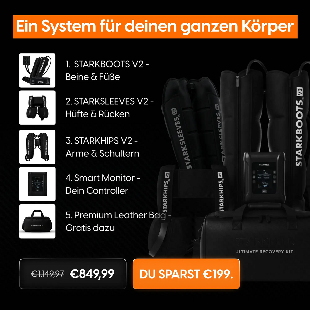 STARKBOOTS V2 – Ultimate Recovery System