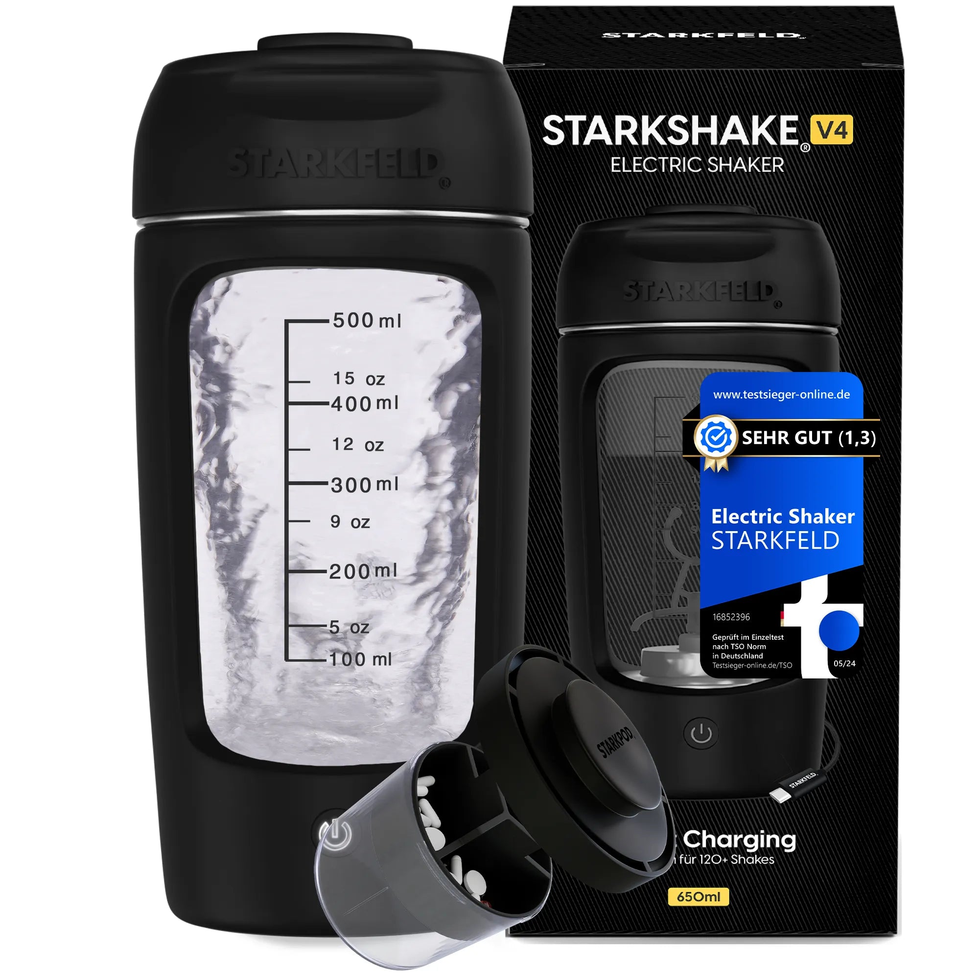 STARKSHAKE ® -The Best Electric Shaker V3