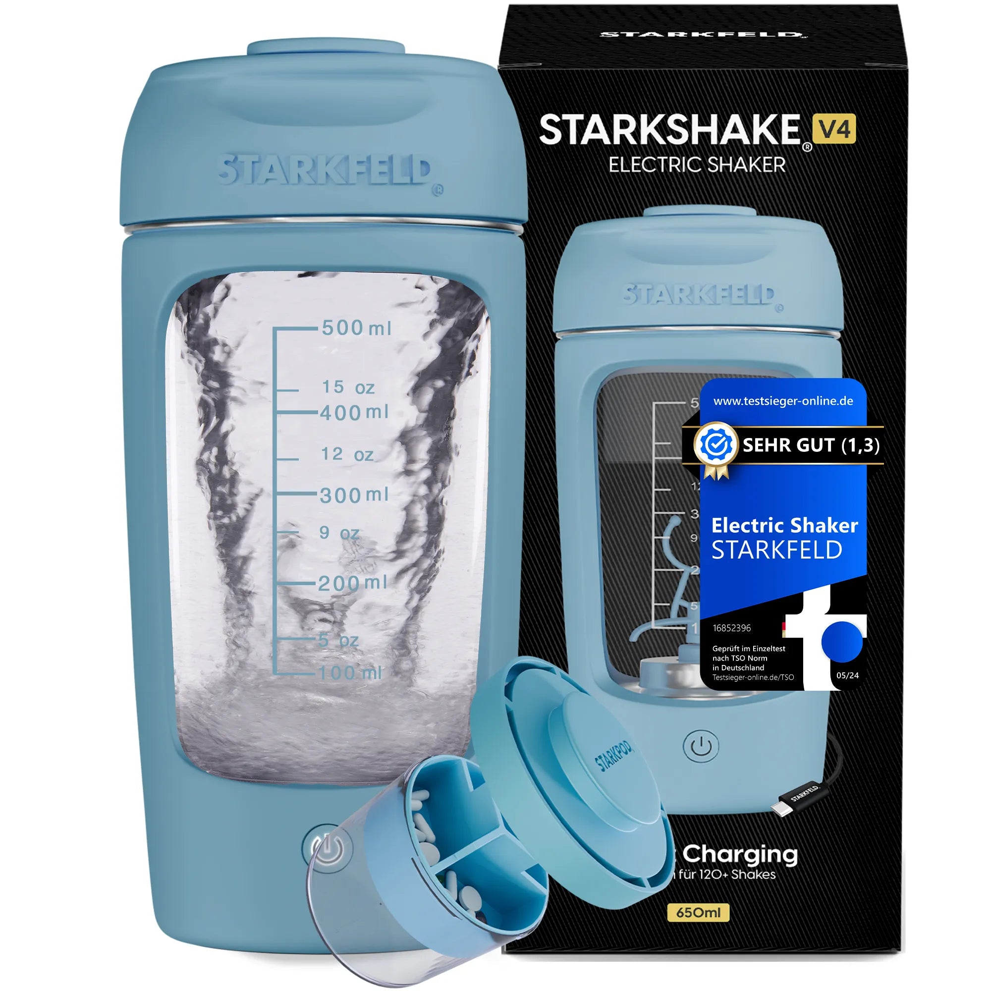 STARKSHAKE ® V4 -  Der Beste Elektrische Shaker