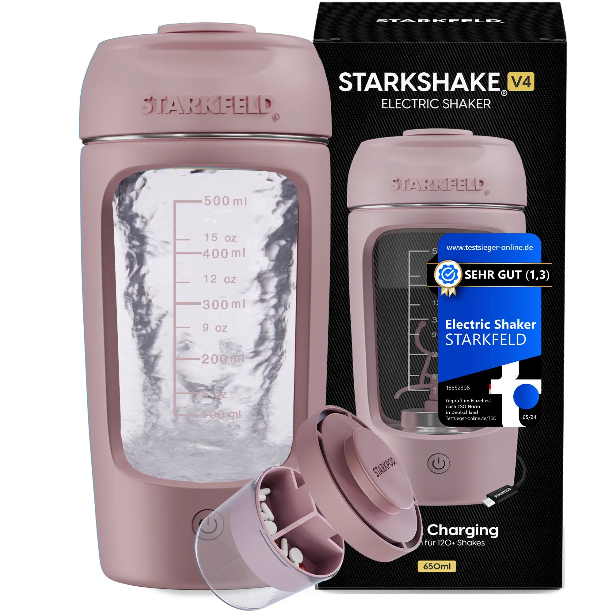 STARKSHAKE ® V4 -  Der Beste Elektrische Shaker