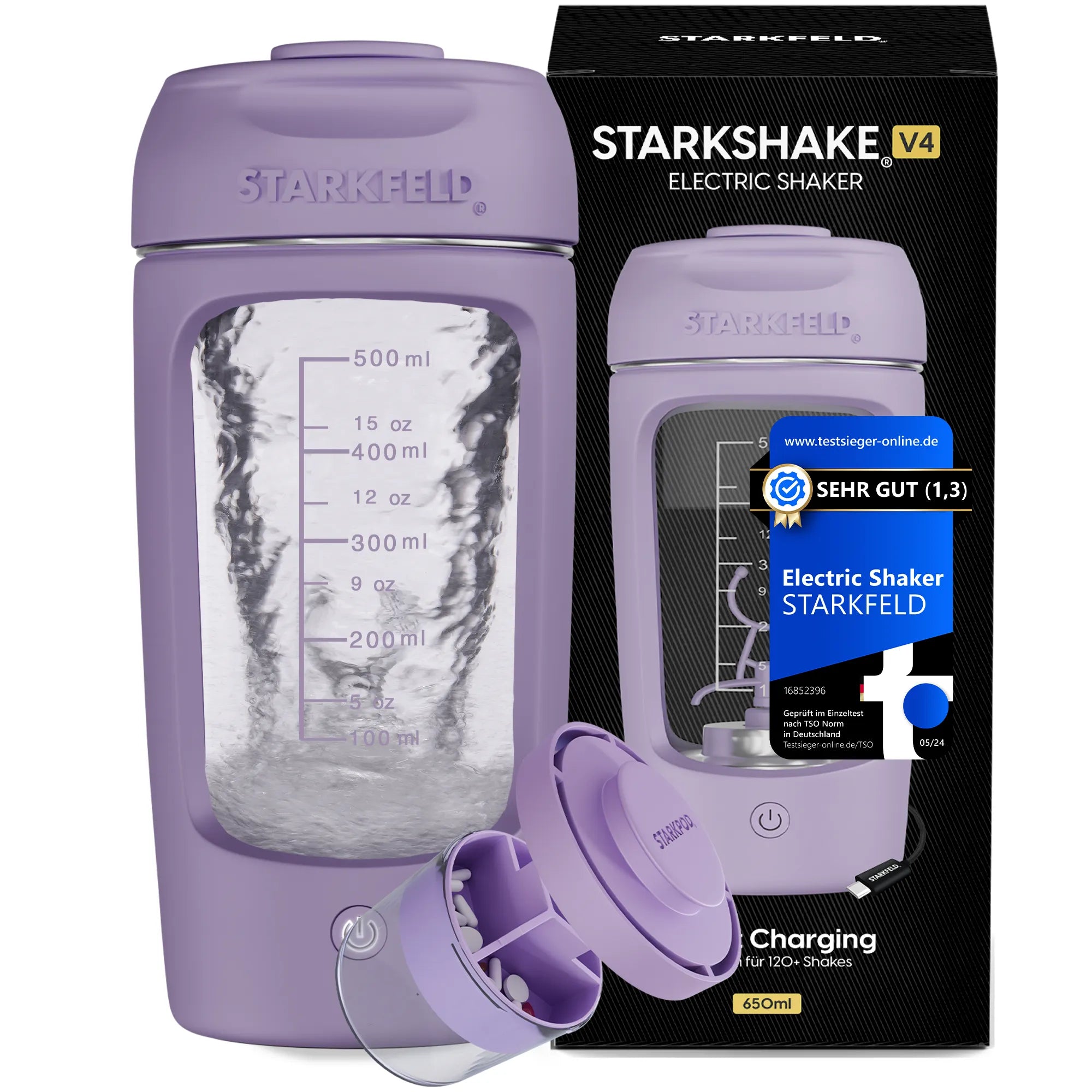 STARKSHAKE ® V4 -  Der Beste Elektrische Shaker