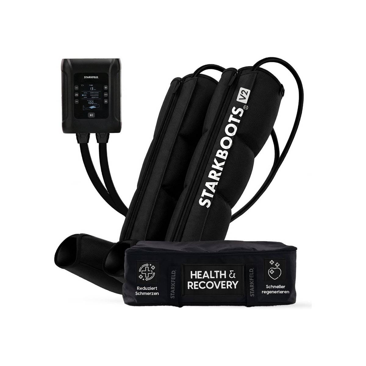 STARKBOOTS V2 mit Smart Monitor und Tragetasche